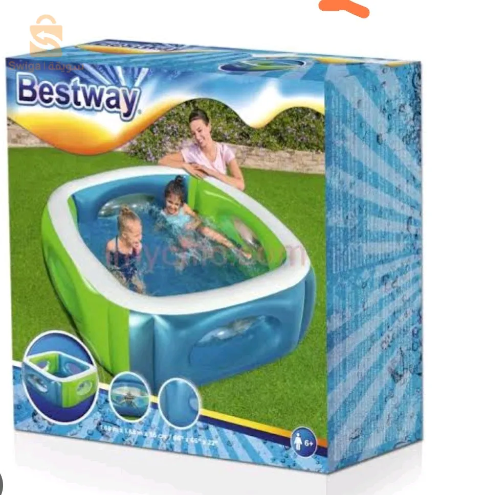 bestway piscine 168*168*56cm