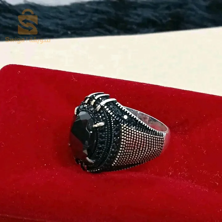 خاتم فضة رجال