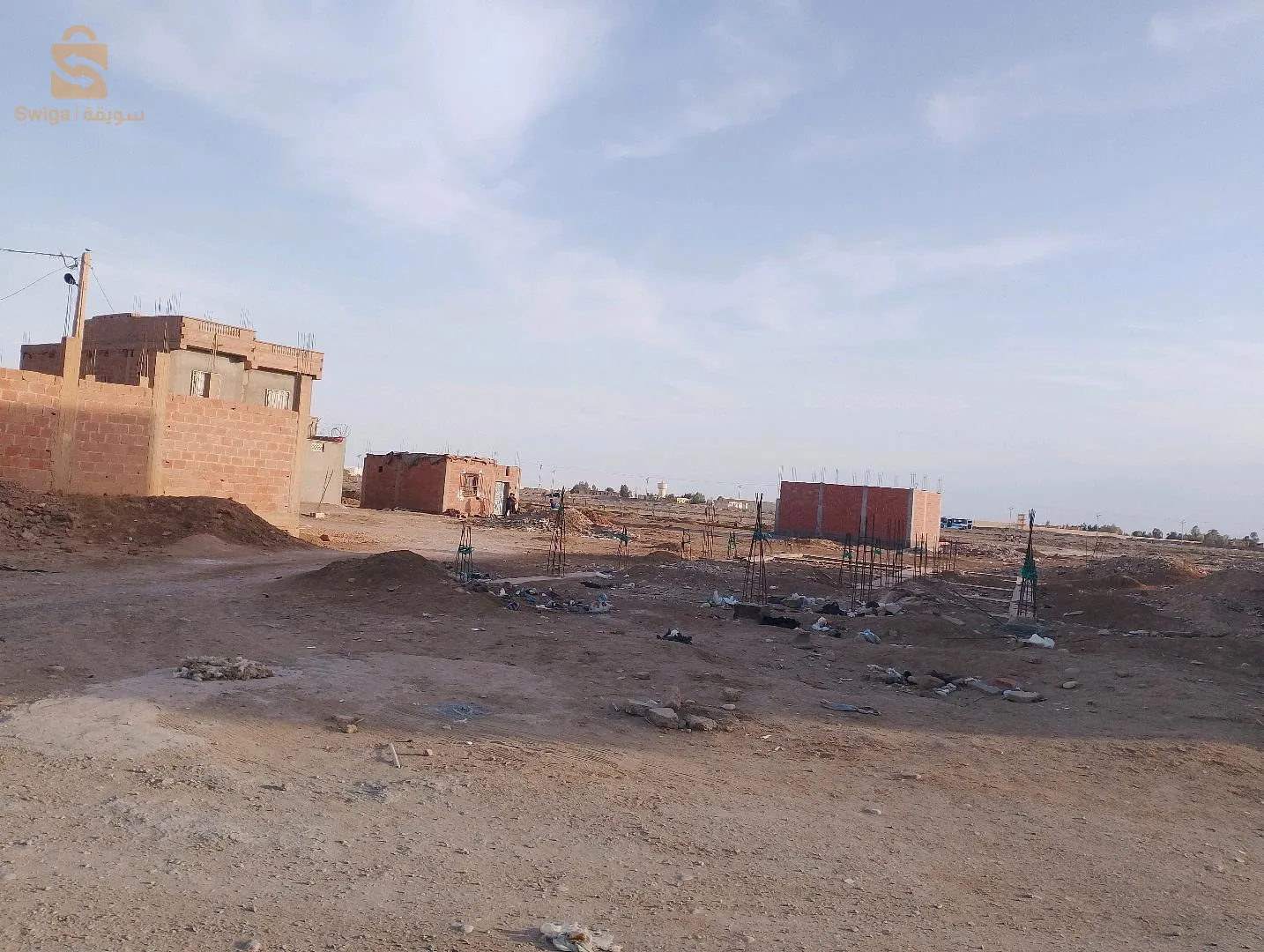 قطعت ارض صالح للسكن بالملكية متوفر لاها كل شيء مثل غاز ماء كهرباء مدارس ابتدائية حي جديد يسما حي لحسينية