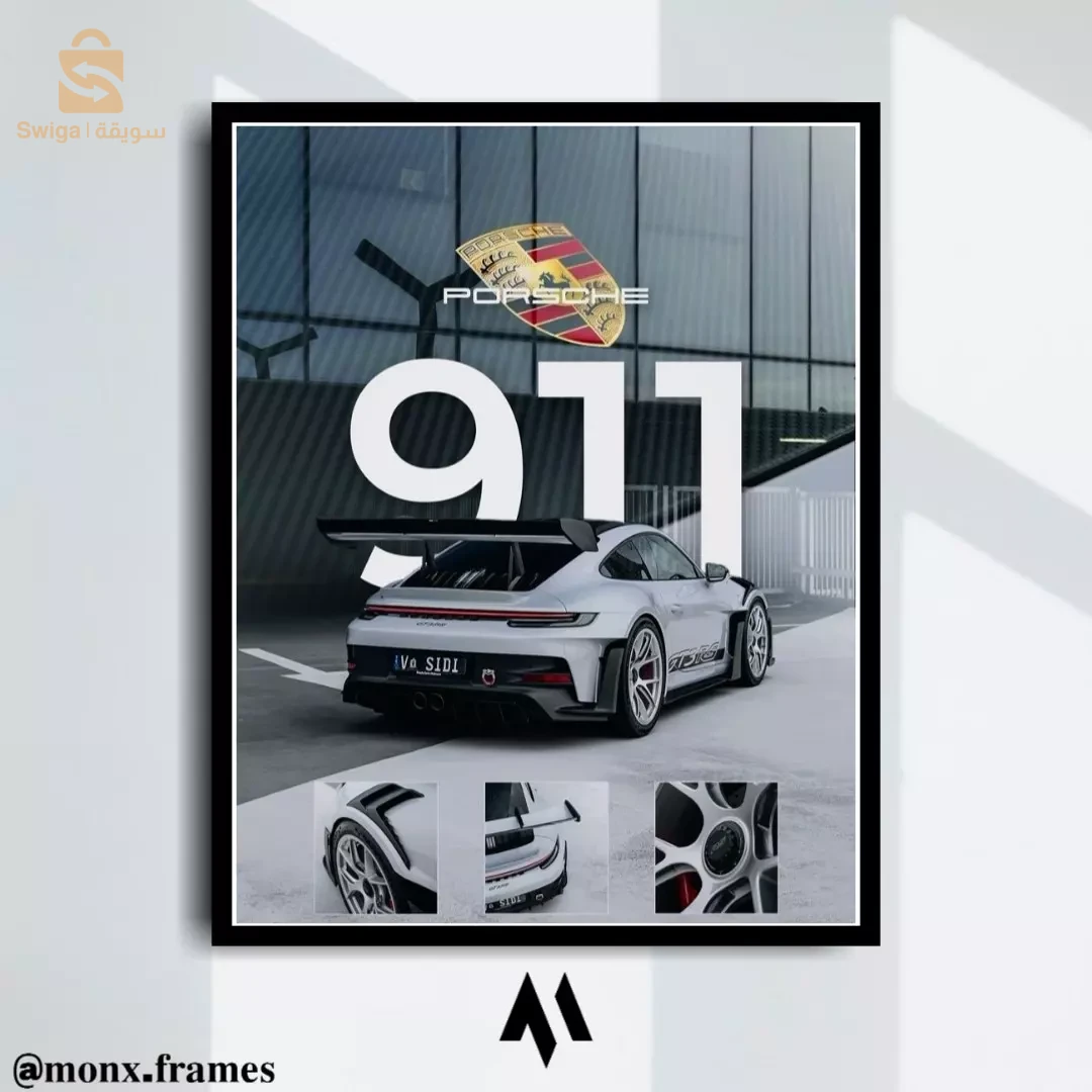 لوحات للحائط ( Porsche 911 + Porsche Taycan )
