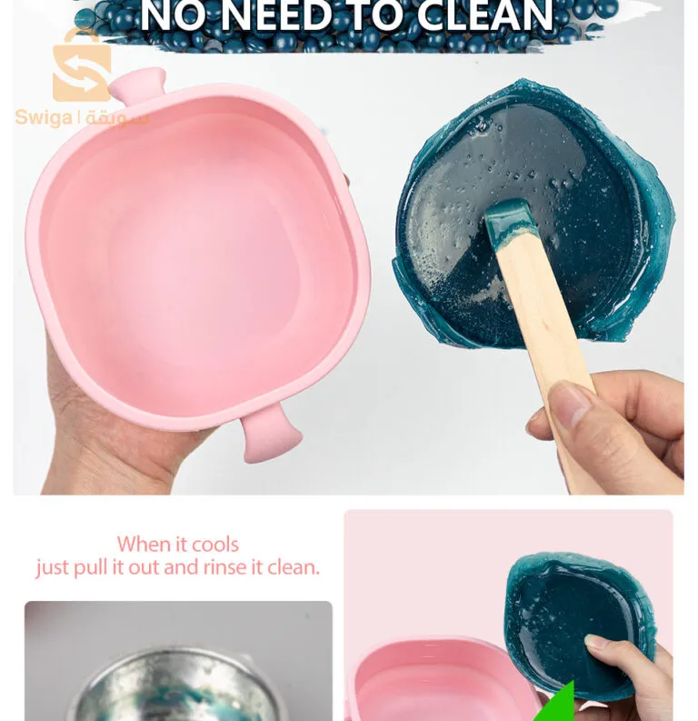 Chauffe-Cire Portable Pliable en Silicone 400ml