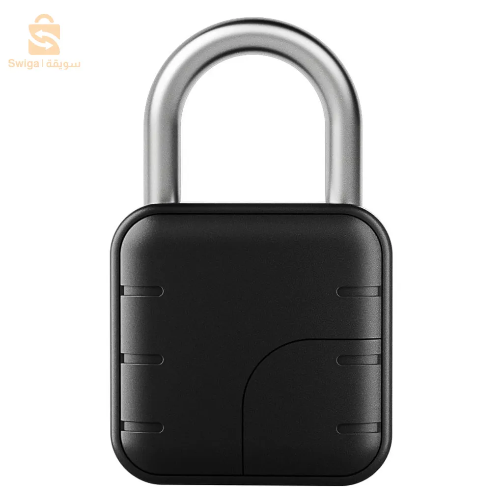 قفل بصمة مقاوم للماء، قفل بيومتري معدني بدون مفتاح$👍