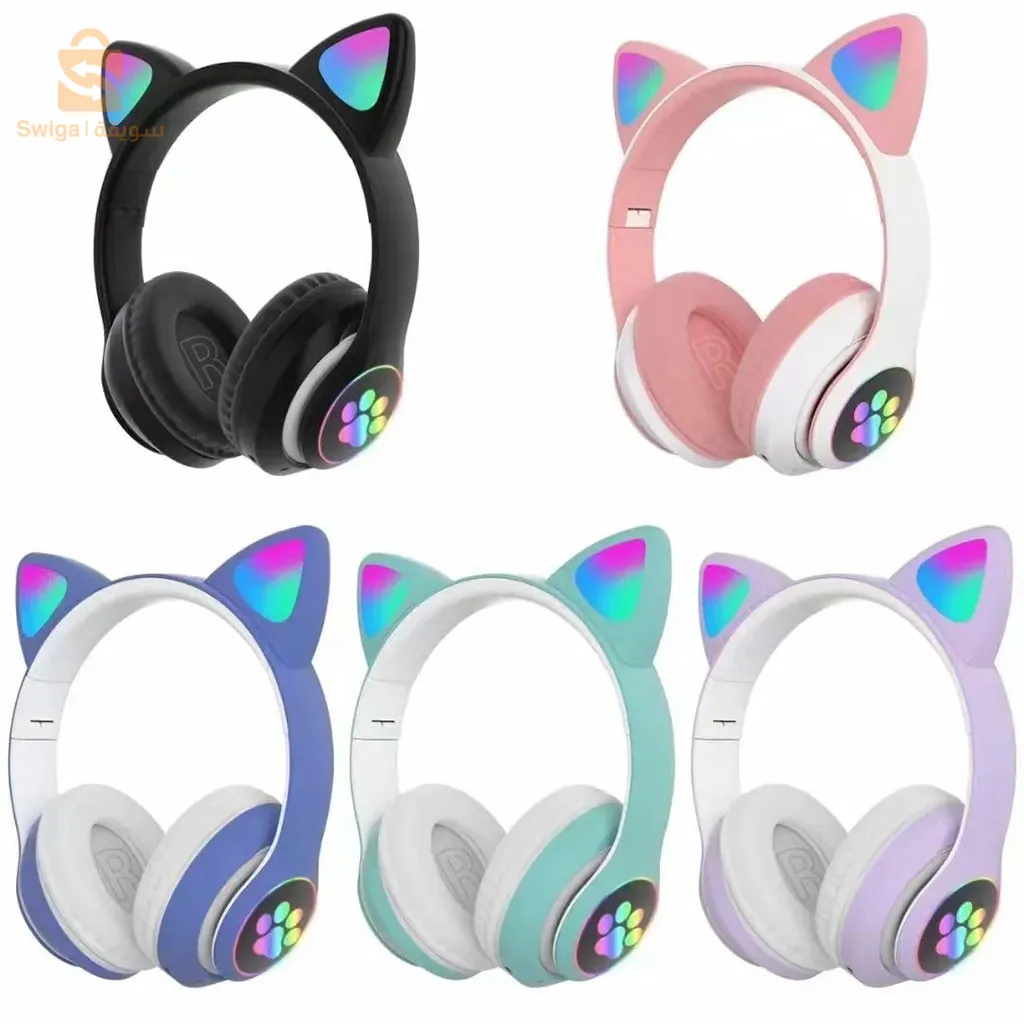 Prooomo30%🔥casque bluetooth sans fil oreilles de chat