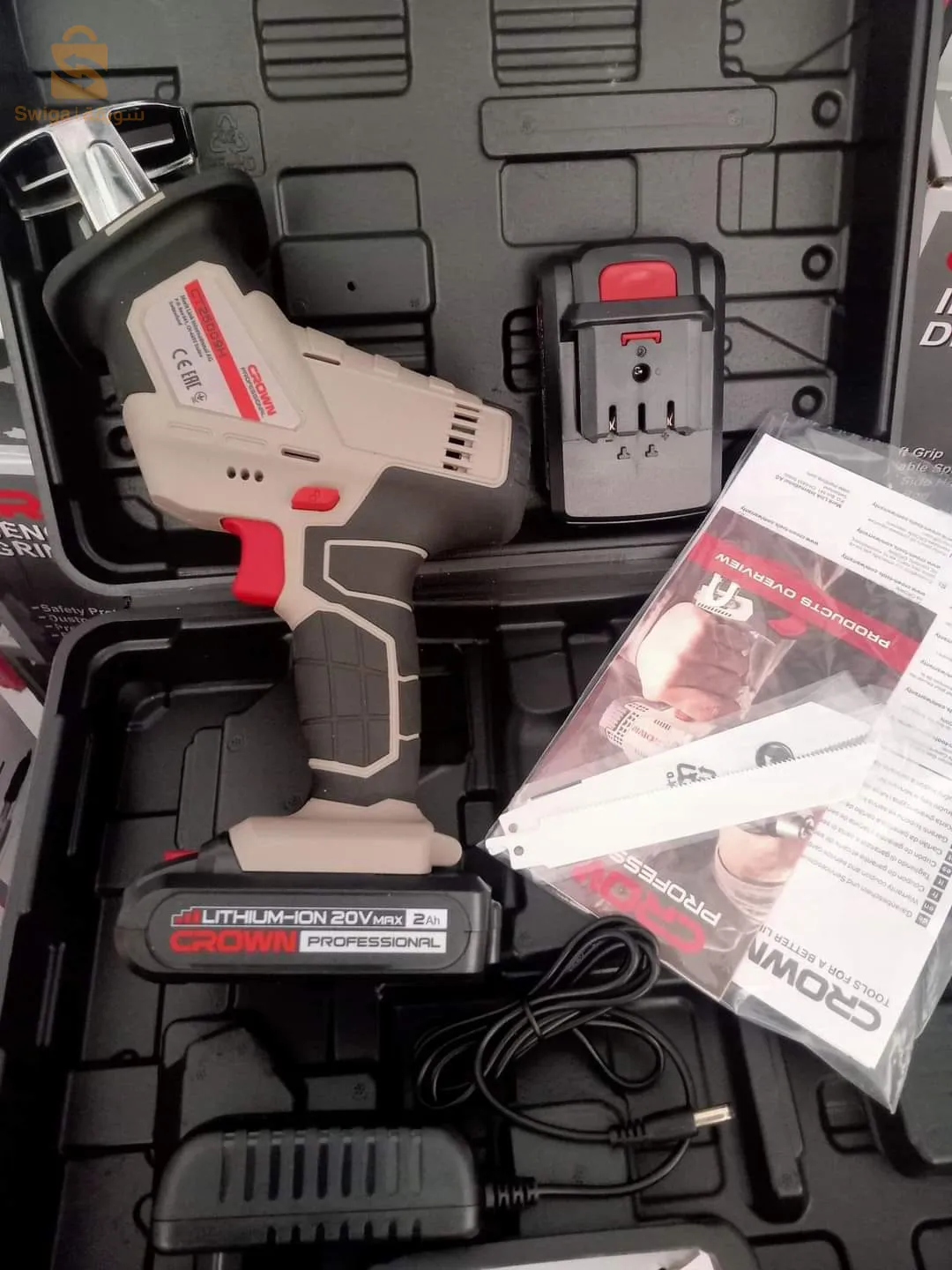 CT25009H Crown Saber Saw 20V