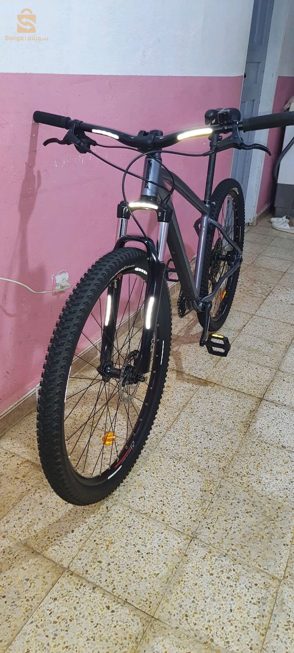 دراجة هوائية مشاءالله جديدة 
rockrider 29L
