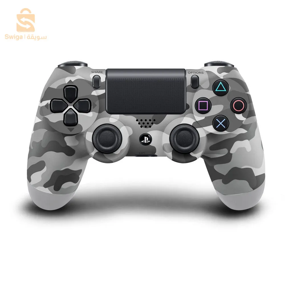 SONY DualShock Manette PS4 Sans Fil, Batterie Rechargeable (High Copy) – Gris Camouflage