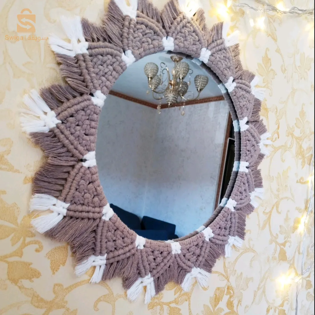 miroir macramé✨