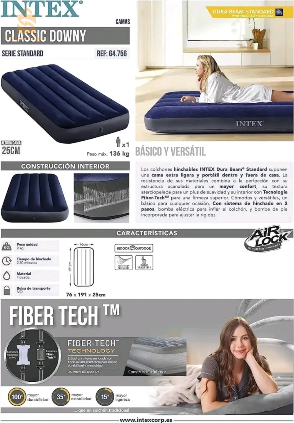 intex mattress 64756