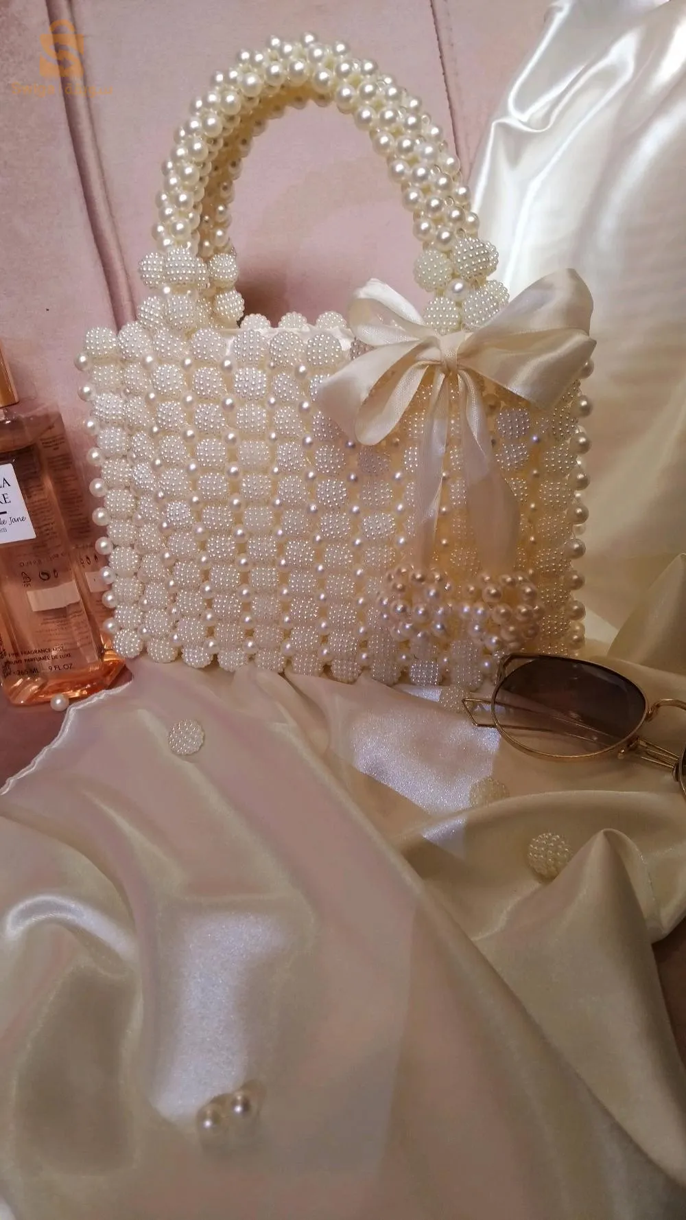 حقيبة خرز صنع