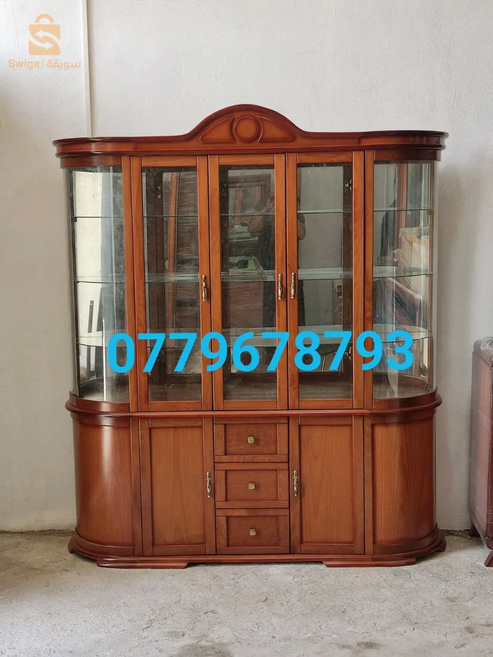 Argenterie 3 portes 1m80 bois hêtre