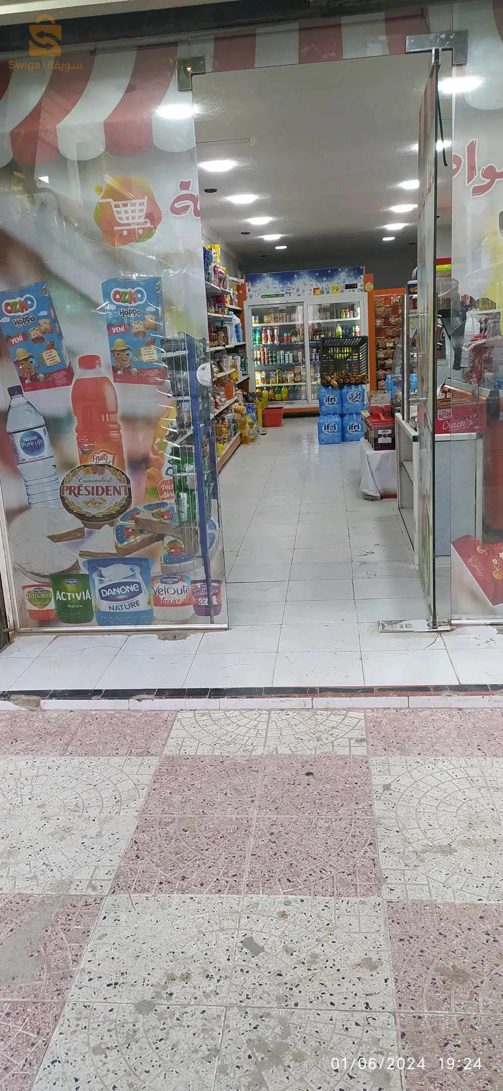 كراء محل تجاري في بني مراد البليدة 80م