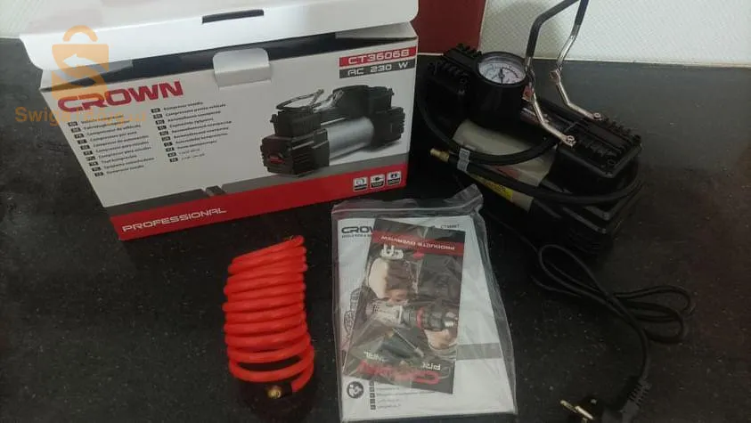 Compresseur a air crown 230 v