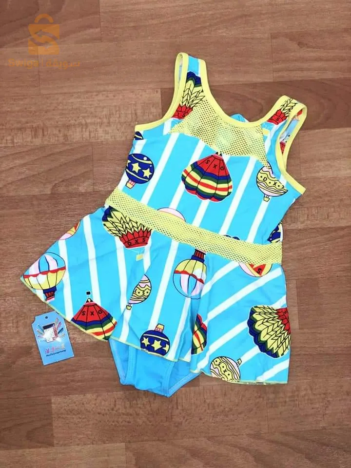 Maillot de bain pour enfants et filles Taille 1_7ans