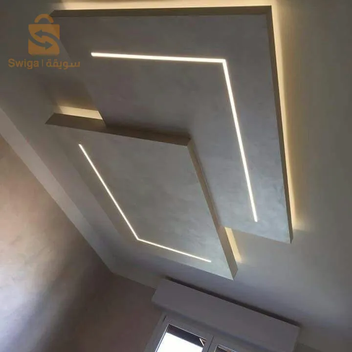 ✅ سلام عليكم
✅سقف سامبل 
✅ ديكورات غرف
✅ ديكورات مطابخ
✅ ديكورات صالون
✅سقف PVC 
✅لاد بروفايل