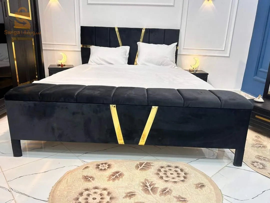 غرفة نوم Golden_black