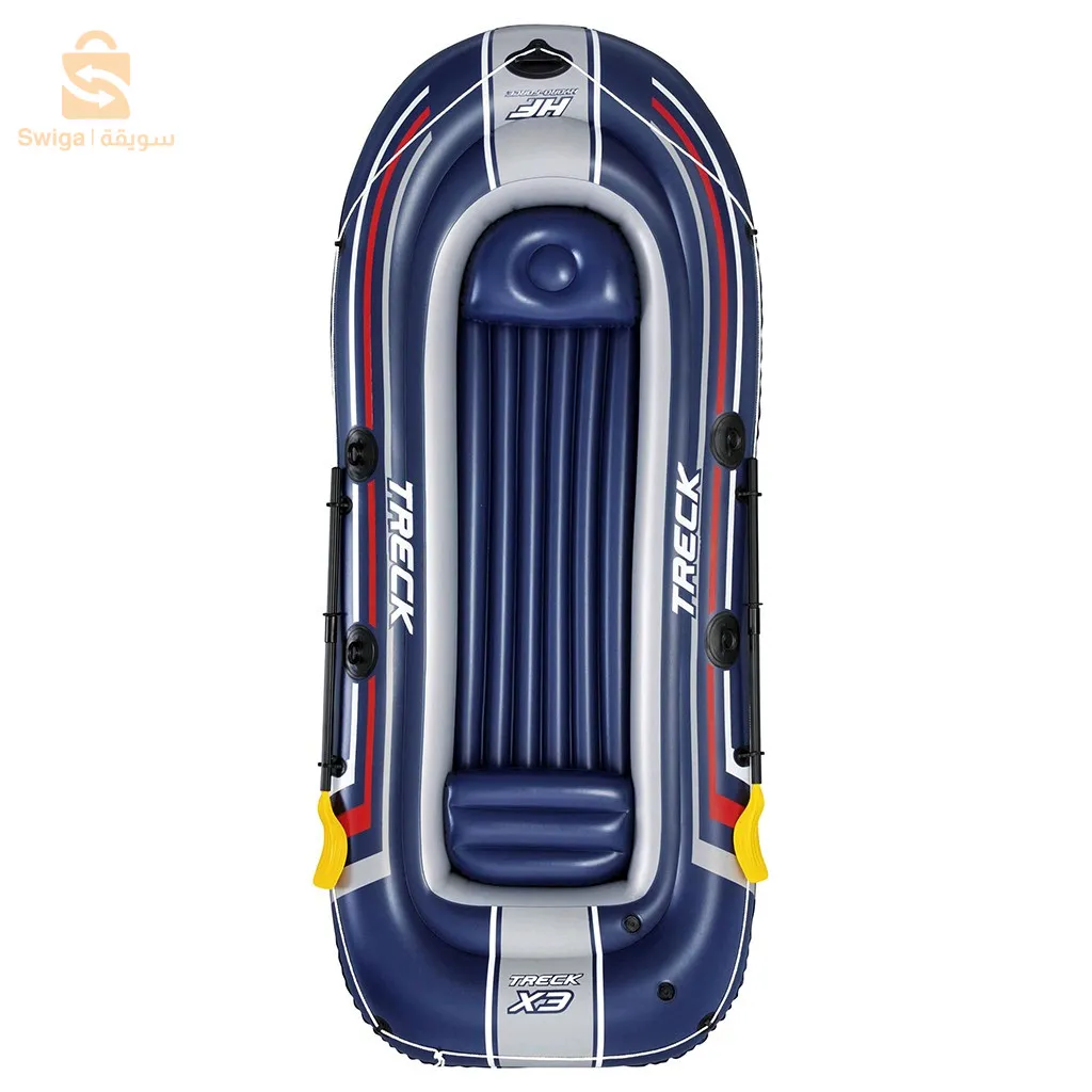 Bestway BW6 bateau gonflable radeau en caoutchouc Hydro-Force Treck X3 307cm x 126cm 61110