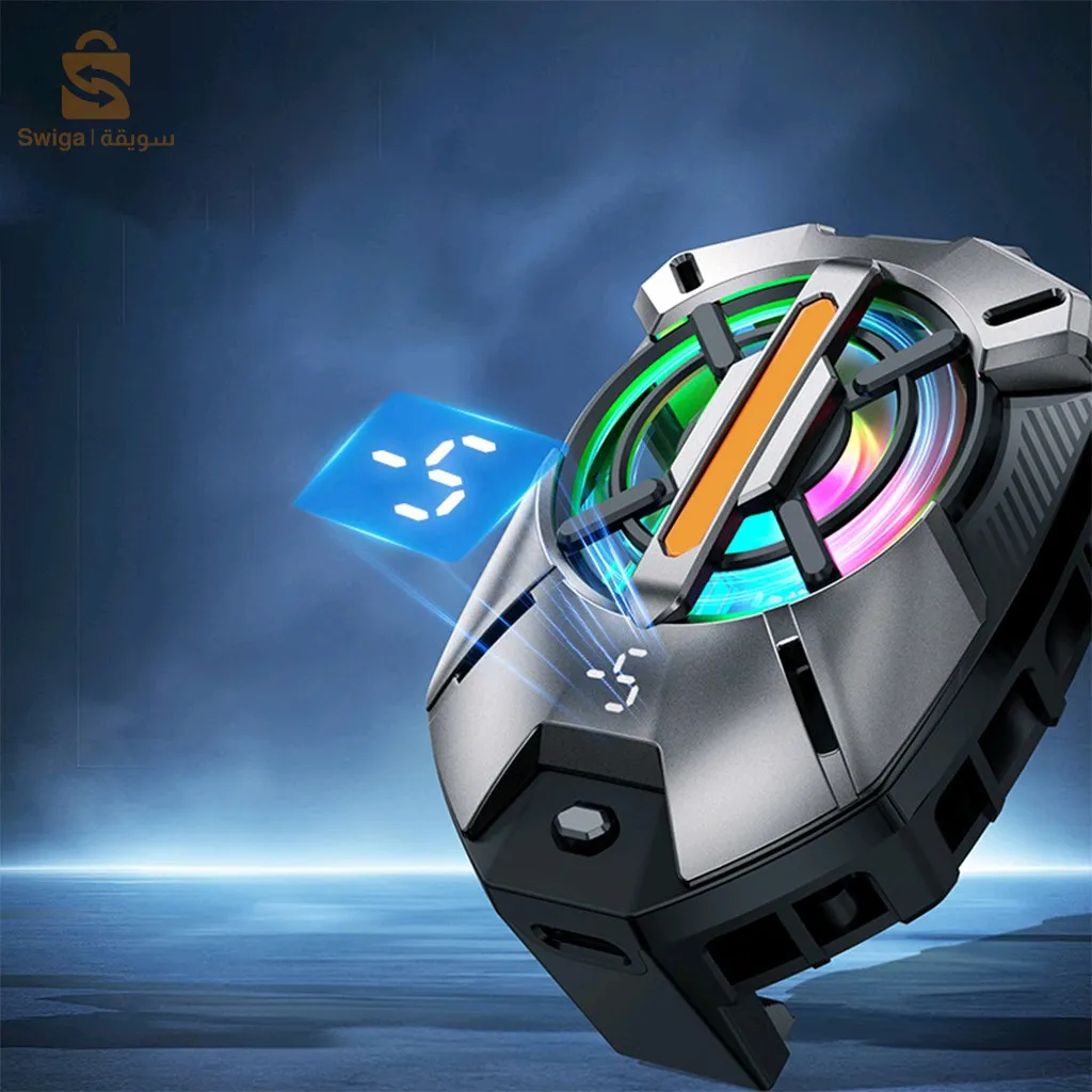 Combat FS09 مروحة تبريد بمشبك خلفي للهاتف المحمول$👍