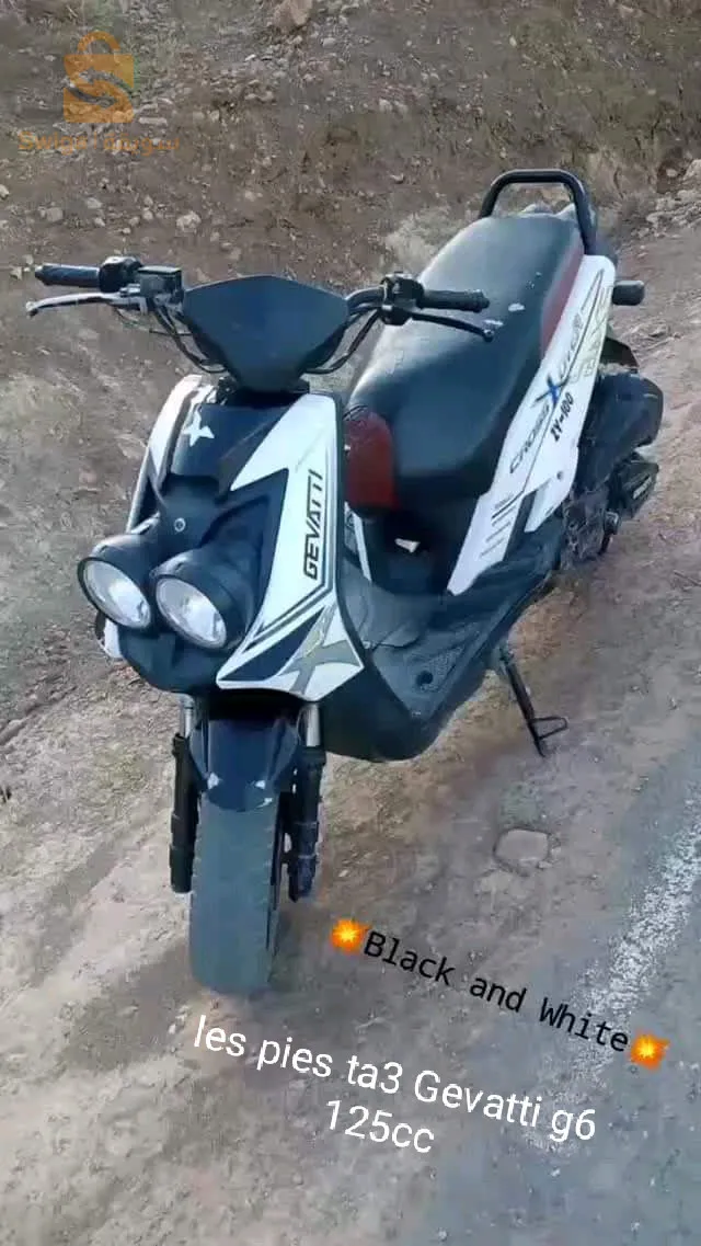 les pièces Gevatti g6 125cc