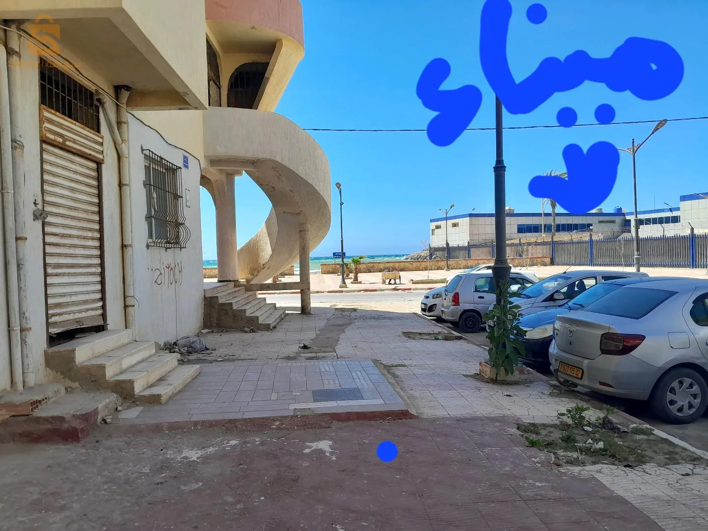 كاف في تنس بتحديد البور في الواجهة البحرية