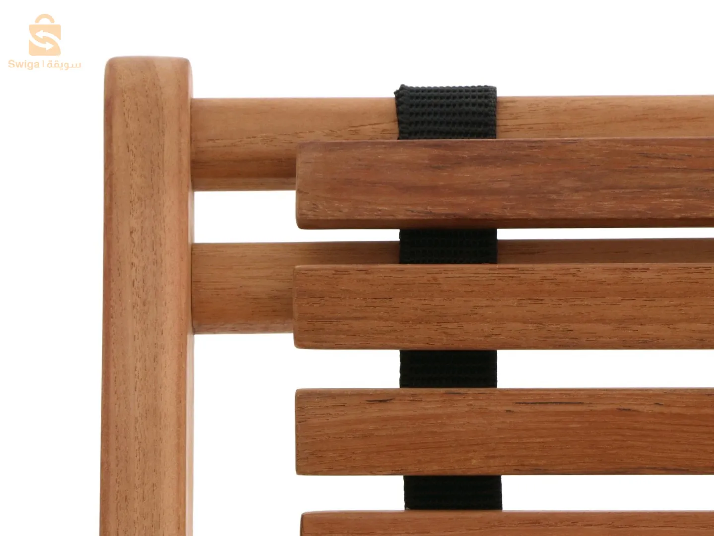 كرسي صالة خشب زان قابل للطي مع 3 وضعيات$👍