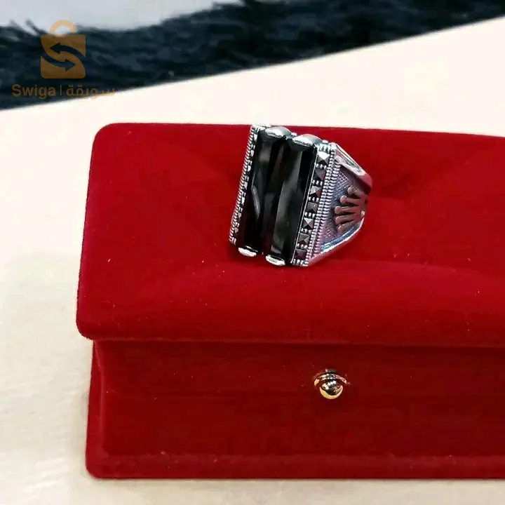 خاتم فضة رجال