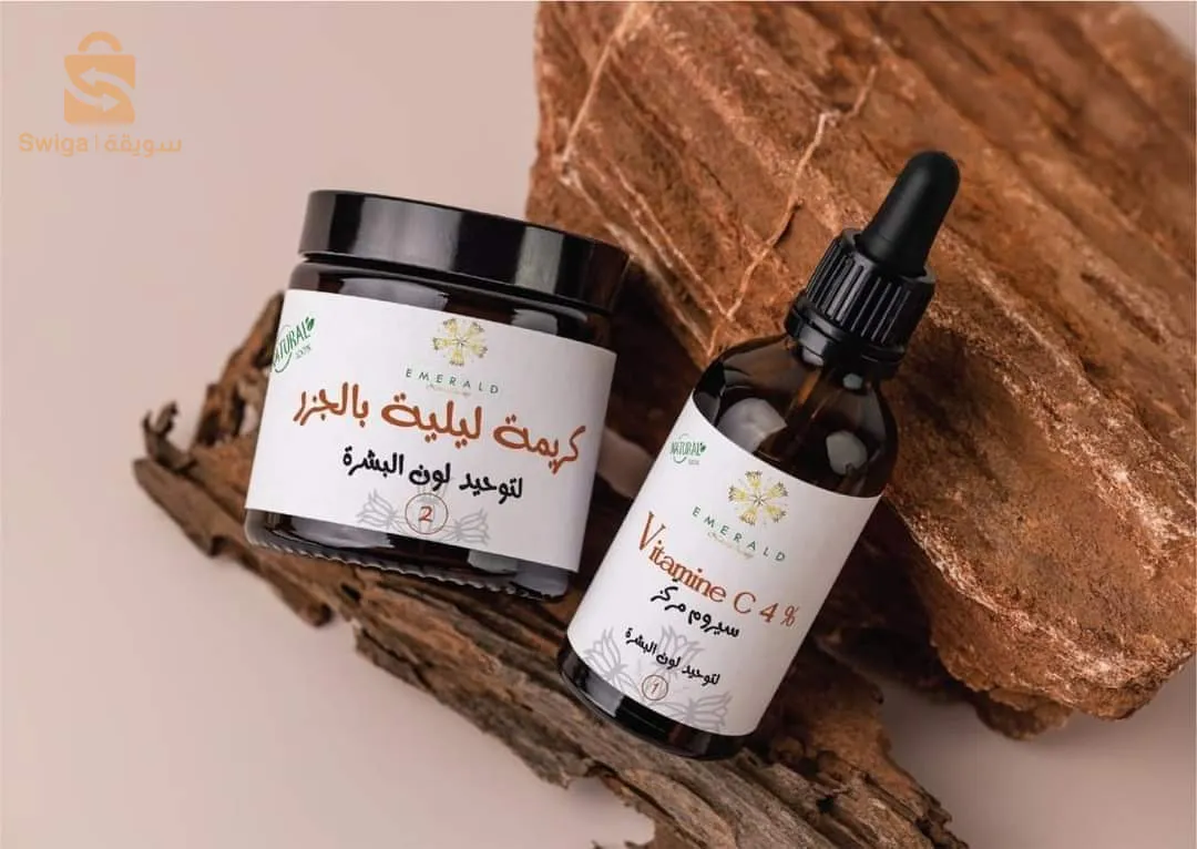 تخفيضات للمنتجات 
🌹 تخفيضات شهر جوان و عيد الأضحى المبارك 🌹

تبدأ التخفيضات اليوم وتنتهي يوم 15جوان ان شاء الله  🎉

نبداو بسم الله 

🌱منتجات البشرة الجافة: 
🎉سيروم الوجه للبشرة الجافة 500دج 
🎉كريمة مرطبة للبشرة الجافة 1200دج 
🎉كريمة نهارية للبشرة الجافة 1200دج 
🎉كريمة الهيالورونيك 1990دج 
🎉سيروم الهيالورونيك 1500دج 

🌱منتجات البشرة الدهنية والمختلطة:
🎉سيروم الوجه للبشرة الدهنية  والمختلطة ضد حب 550دج الشباب
🎉كريمة الحبة السوداء المضادة لحب الشباب 1800دج 
🎉غسول منظف للبشرة الدهنية والمختلطة بحمض الساليسيليك 1800دج 
🎉كريمة نهارية للبشرة الدهنية 1490دج 
🎉كريمة مرطبة للبشرة الدهنية والمختلطة 1490دج 
🎉سيروم النياسيناميد 1500دج 
🎉سيروم التقشير AHA bha 1600 

🌱منتجات الأطفال: 
🎉سيروم الأطفال 1300دج
🎉شامبو الأطفال 1200دج 
🎉كريمة التسلخات للرضع 1200دج 

🌱منتجات توحيد لون البشرة 
🎉سيروم فيتامين سي 1100دج
🎉كريمة الجزر 1000دج 

🌱منتجات تساقط الشعر:
🎉سيروم الشعر ضد التساقط 1400دج
🎉شامبو إكليل الجبل ضد تساقط الشعر 1500دج 
🎉بلسم التساقط 1500دج 

🌱منتجات الشعر التالف والمتقصف:
🎉شامبو الكيراتين 1650دج 
🎉بلسم الكيراتين 1500دج 
🎉ماسك الشعر التالف 1650دج 
🎉ماسك الشعر المرطب والمغذي (البوتوكس الطبيعي)  150غ 2300دج / 120غ 2200دج 
🎉زيت تطويل الشعر 2000دج 

منتجات الرجال:
🎉سيروم اللحية 30مل 1100دج 
🎉سيروم اللحية 10مل 390 دج

🌱 بوكس حمام دزاير 
🎉"صابون دزاير +ماء الورد 150مل+ تبريمة 50غ" 1650دج 

🌱منتجات العناية بالعيون:
🎉كريمة العيون ضد الهالات السوداء 500دج 
🎉سيروم تطويل الرموش 3مل 350دج 

🎉مشط مربع بدون اسم  1000دج

🌱منتجات العناية بالشفاه: 

🎉مرطبات الشفاه بذوق الفراولة وذوق التوت 400دج "للواحد" 

🎉مقشر الشفاه 100دج 

🎉كريمة الفطريات 1000دج 

🌱منتجات تنظيف البشرة:
🎉ماسك الكولاجان 450دج
🎉ماسك النيلة 400دج
🎉مقشر حمض الفواكه 450 دج
🎉صابون حليب الماعز 
150/200/500دج
🎉صابون النيلة الزرقاء 
200/450دج

 🌱منتجات ترطيب وتعطير الجسم :
🎉حليب الجسم 1100دج
🎉مخمرية الوردة البيضاء/good girl / my way
 400 دج 
🎉مزيل رائحة العرق بالليمون 550دج 

🎉مزيل رائحة العرق للحوامل 550دج 

🌱منتجات العناية بالأقدام:
🎉أملاح الاستحمام 200 دج
🎉مبرد الاقدام 480 دج
🎉 بوكس الأقدام (مبرد+أملاح الاستحمام +مورد الأقدام ) 750دج 

🌱منتجات العناية بالفم والاسنان:

🎉فحم تبييض الأسنان 200دج
🎉معجون الأسنان 750دج
🎉فرشاة أسنان 450دج
🎉غسول منظف للفم 350 دج

🌱المشط خشبي والمنتجات Personnalisés : 

🎉مشط خشبي مربع/بيضوي بالاسم: 1150دج 
🎉فرشاة أسنان بالاسم 450دج 
🎉مشط لحية 500دج 
🎉حافظة نقود بالاسم1400دج 
🎉مشط خشبي للأطفال بالاسم  1000دج 
🎉حافظة نقود نسائية 1400دج

توصيل متوفر ل 58ولاية والدفع عند الاستلام . 

ملاحظة: 
الكمية كالعادة ماشي محدودة بصح تنفذ بسرعة لانو بزاف لي يستنا كل شهر باش ياخذو وش خصهم لهاذا لي تحب دير طلبية ديرها فالأيام الأولى من التخفيضات 🌹