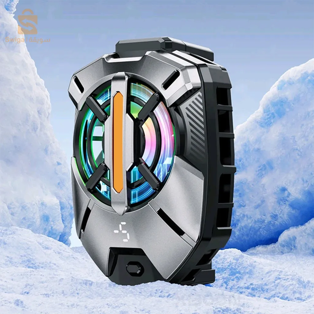 Combat FS09 مروحة تبريد بمشبك خلفي للهاتف المحمول$👍