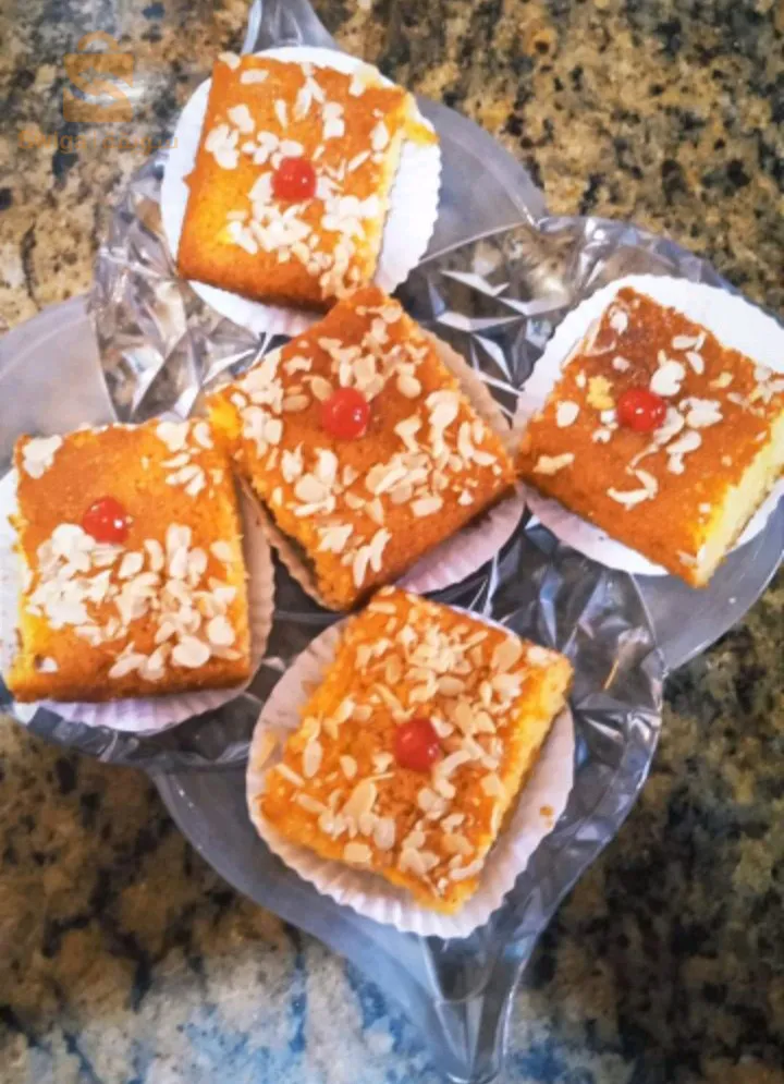 Mini gâteau et basbousa