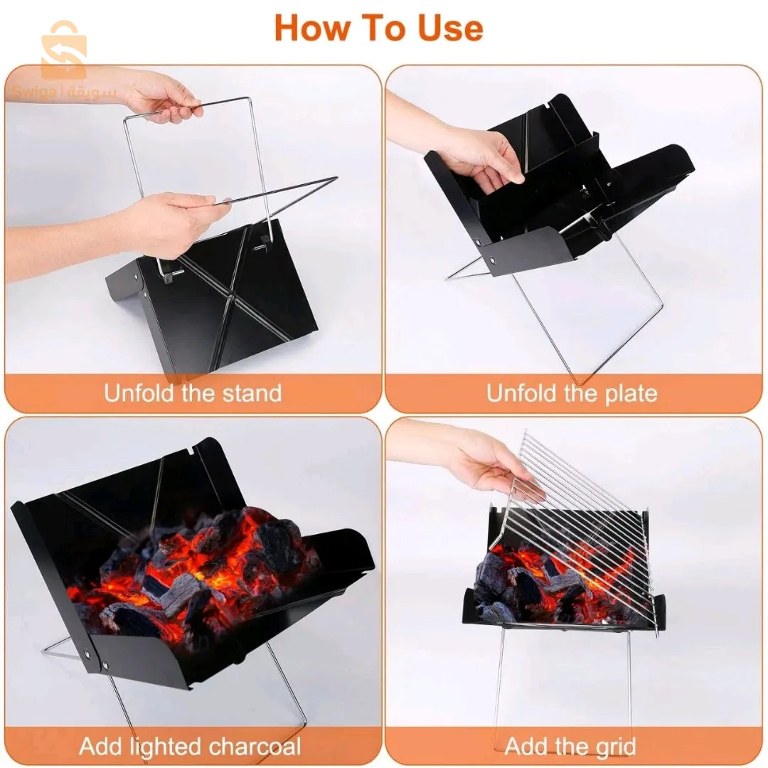 pack chwa 3en1 Barbecue + Souffleur +Sac a grillade 
4500da berkkk