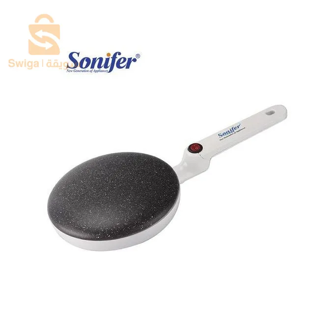 Une crêpière électrique qui ne nécessite ni casserole ni cuisinière. Ainsi, vous pouvez préparer des crêpes parfaites, fines et délicieuses à tout moment et n'importe où. Aucune confusion, aucune excitation et facile à utiliser. Vous pouvez préparer des crêpes en 3 étapes faciles. Mélangez la pâte, trempez la crêpière dans une trempette bonus unique dans le bol, attendez 5 secondes, retournez-la et savourez le dessert ! Le thermostat intégré intelligent régule la température, ne brûle pas et ne colle pas grâce à l'excellent revêtement antiadhésif.  Préparer rapidement des crêpes, pas de gâchis, pas de casseroles avec la Machines à crêpes électriques, facile à utiliser pour toute la famille Poids léger, Sûr et facile à utiliser. Pas de casseroles ou de fours requis, préparer des crêpes à tout moment, n'importe où.  Faites des crêpes parfaites à chaque fois dans la même forme et la même taille. 
Vous pouvez réaliser vos collations préférées : sucrées, salées ou crêpes. Interrupteur marche / arrêt  Indicateur de chaleur de l'alimentation avec une puissance de 650 Watts, Facile à stocker, Facile à nettoyer. Facile à utiliser