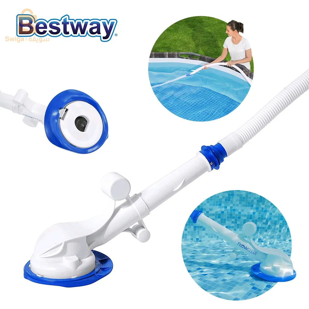 بيست واي مكنسة كهربائية أوتوماتيكية لتنظيف حمامات السباحة فوق الأرض 58628$👍