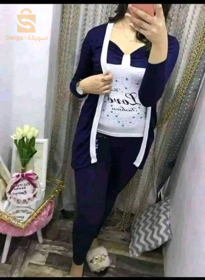 بيجامة 3 بياس لكل الفصول