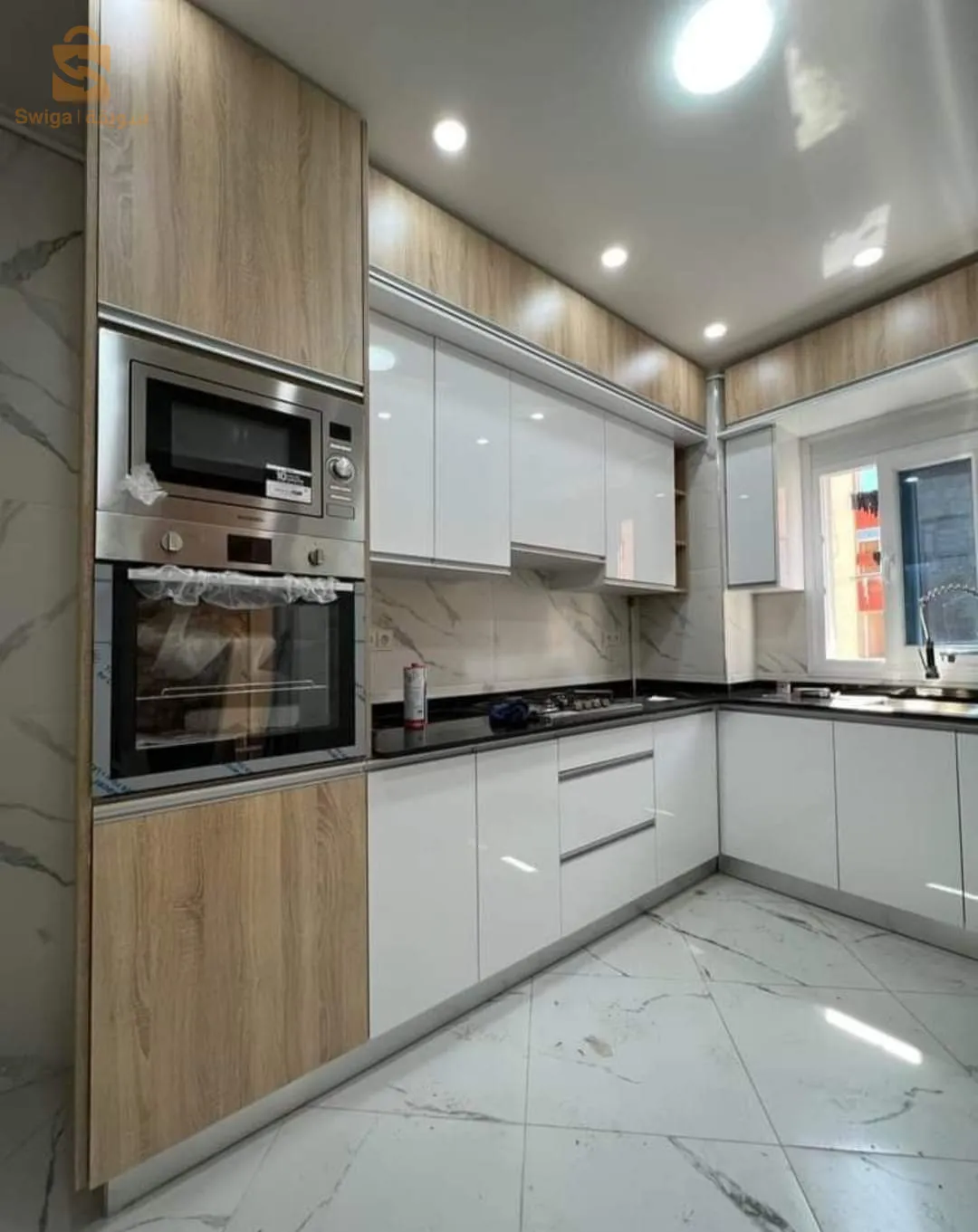 بناء مطابخ عصرية و دريسنق حسب طلب و اختيارك