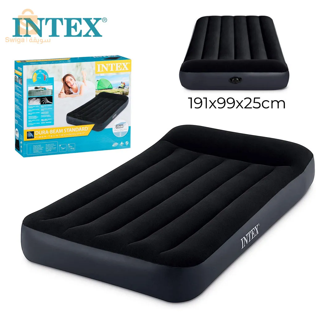 مرتبة قابلة للنفخ مع وسادة مدمجة 191x99x25 سم انتكس #64141$👍