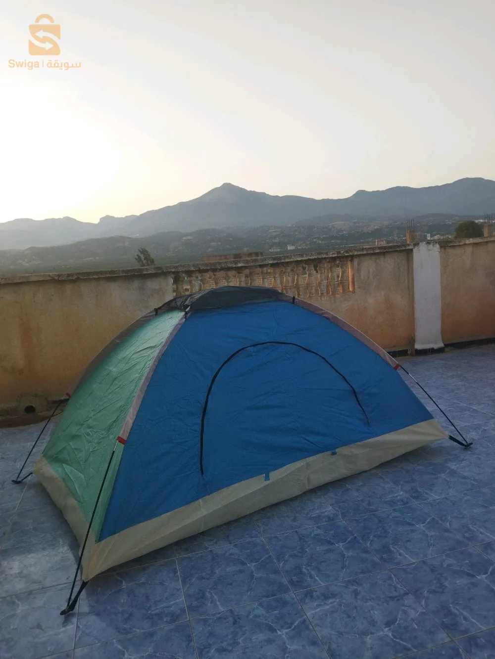 tente de camping manuel 2 place