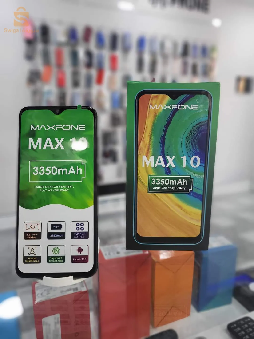 الهاتف الذكي ماكسفون MAX10