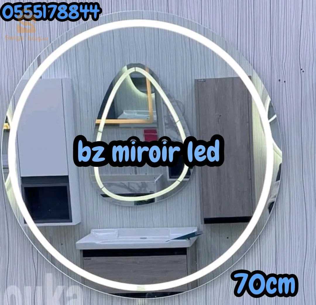 miroir led salle de bain