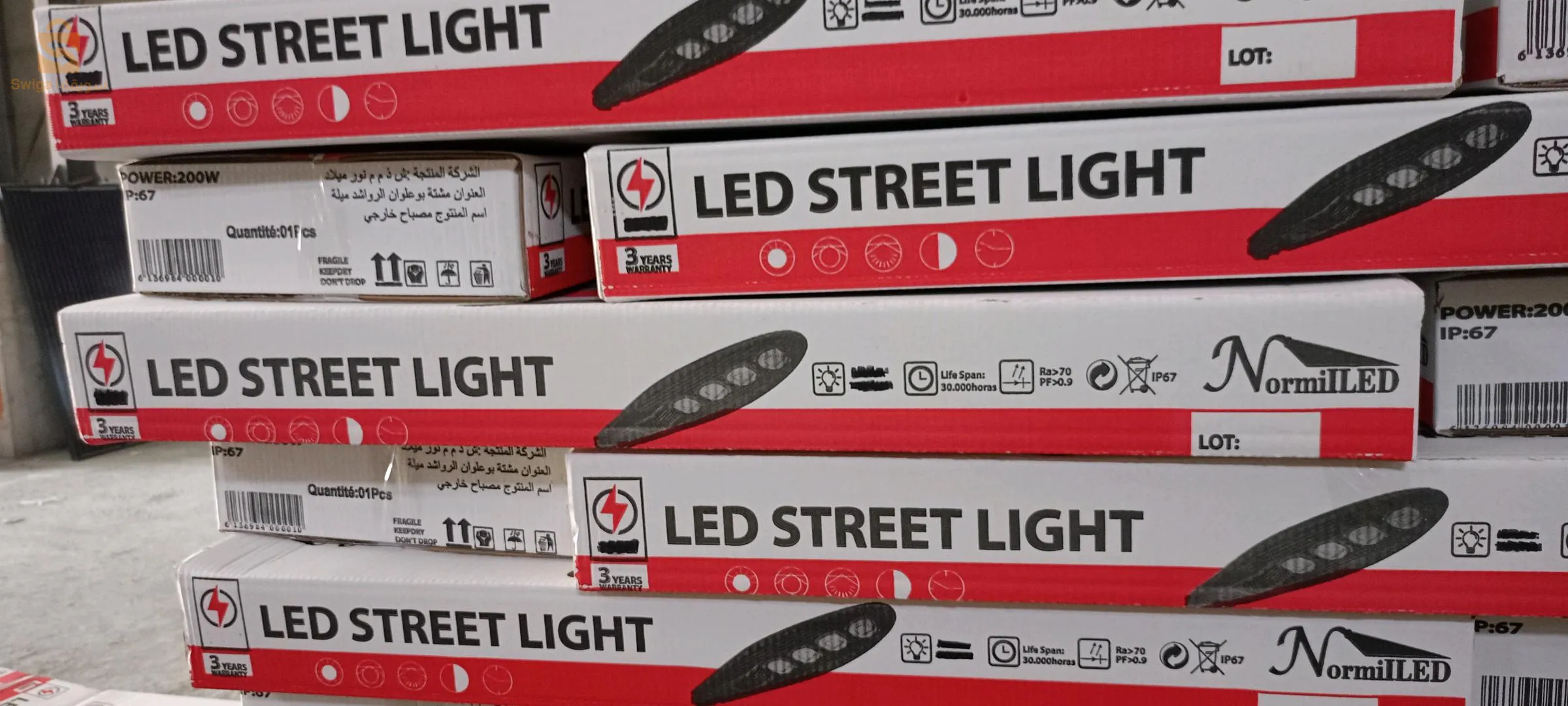 lamp led 150w et 200w