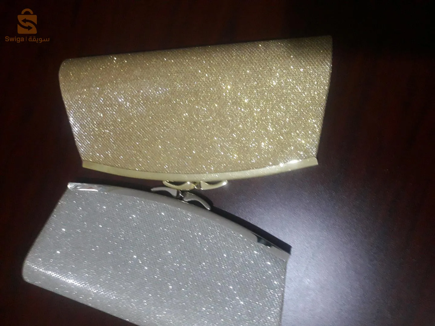 Pochette doré et argent