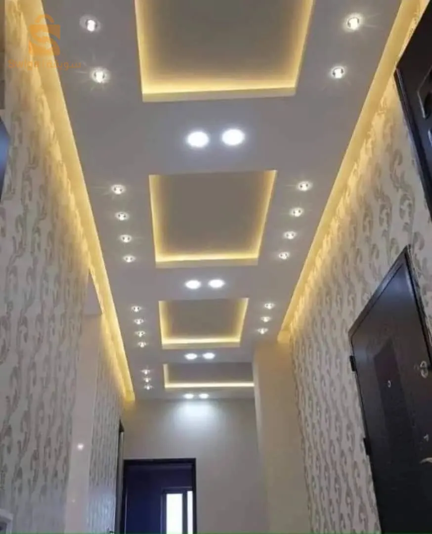 ✅ سلام عليكم
✅سقف سامبل 
✅ ديكورات غرف
✅ ديكورات مطابخ
✅ ديكورات صالون
✅سقف PVC 
✅لاد بروفايل