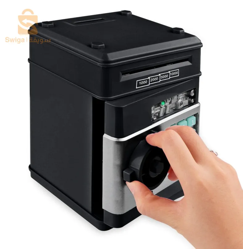 Tirelire Électronique pour Enfants avec Mot de Passe كوفر للأطفالElectronic Piggy Bank ATM Password Cash Coins Money Saving Safe Box Automatic Deposit Banknote Toys GiftSpecification:Material: Natural ResinSize: 185 X 129 X 120mm/7.28 X 5.08 X 4.72″4000دج0665955230فب👉 viber Watts