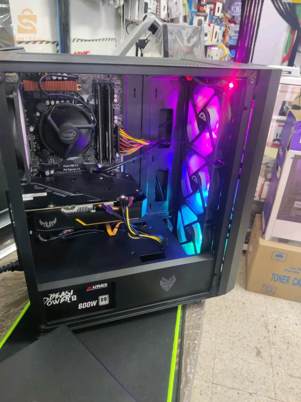 gaming pc i7-7700 msi gtx 1660 ti + 16 gb ram