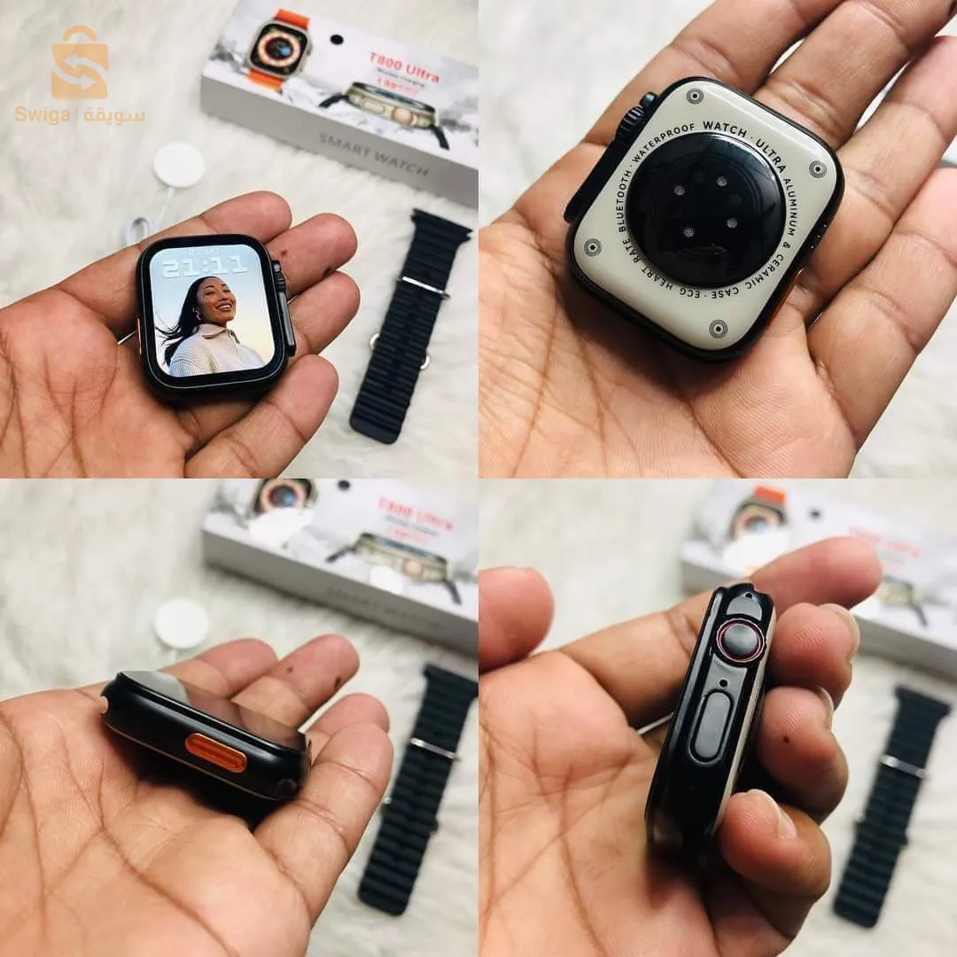 Pack smart watch t800 ultra + écouteurs Bluetooth M10 avec power bank