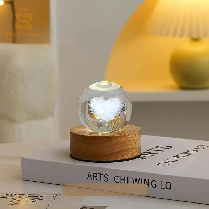 veilleuse boule de cristal ✨