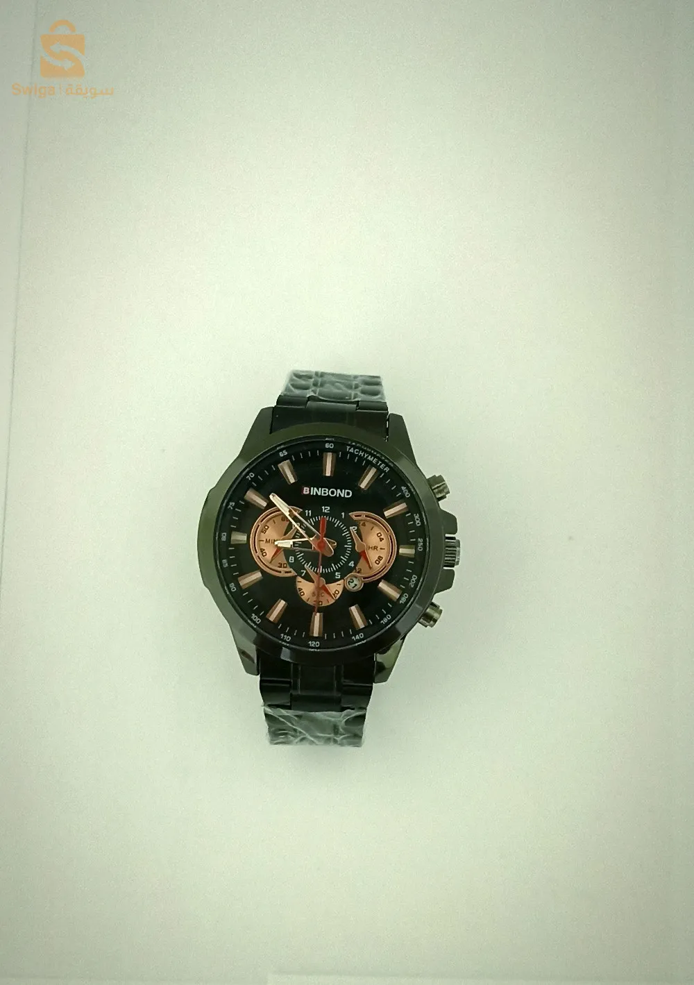 ساعة رجالية من علامة BINBOND