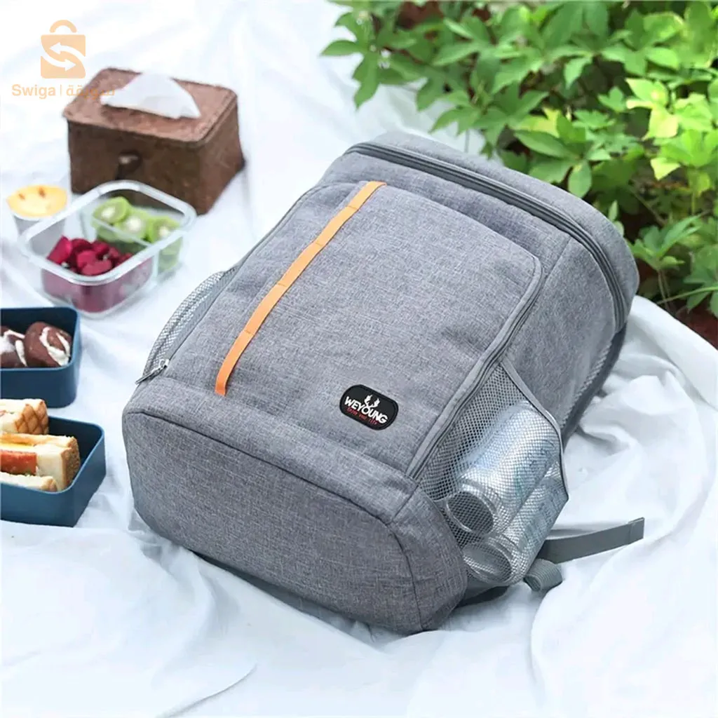 حقيبة كتف معزولة عملية ومتينة بسعة 18 لتر$👍