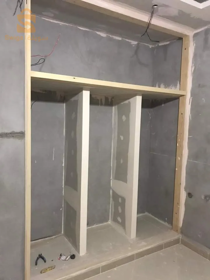 travaux de placoplâtre et décoration