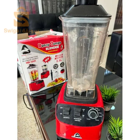 خلاط كهربائي سريع وشديد التحمل من الفولاذ المقاوم للصدأ عالي الجودةHi-Performance 4500W 2.5L Power B