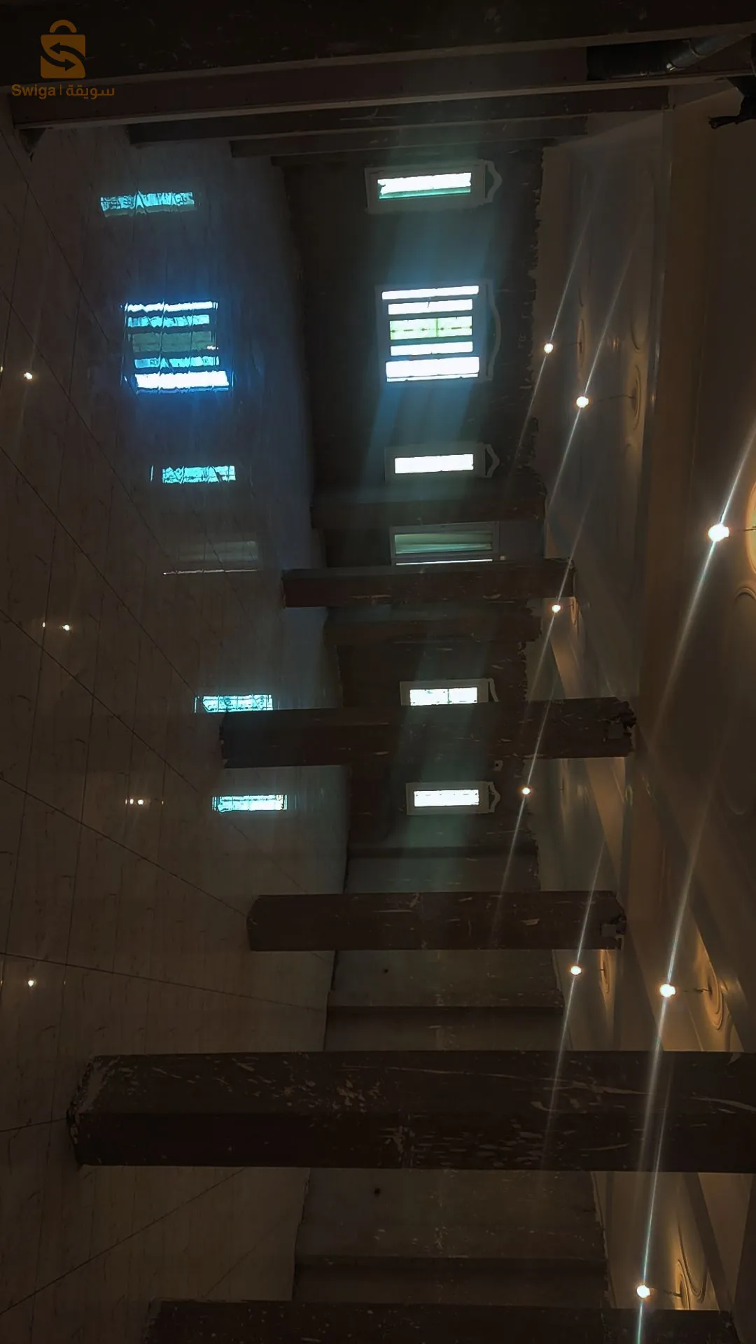 salle au premier étage