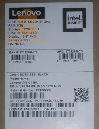 Lenovo v15 G4 i5 13th H